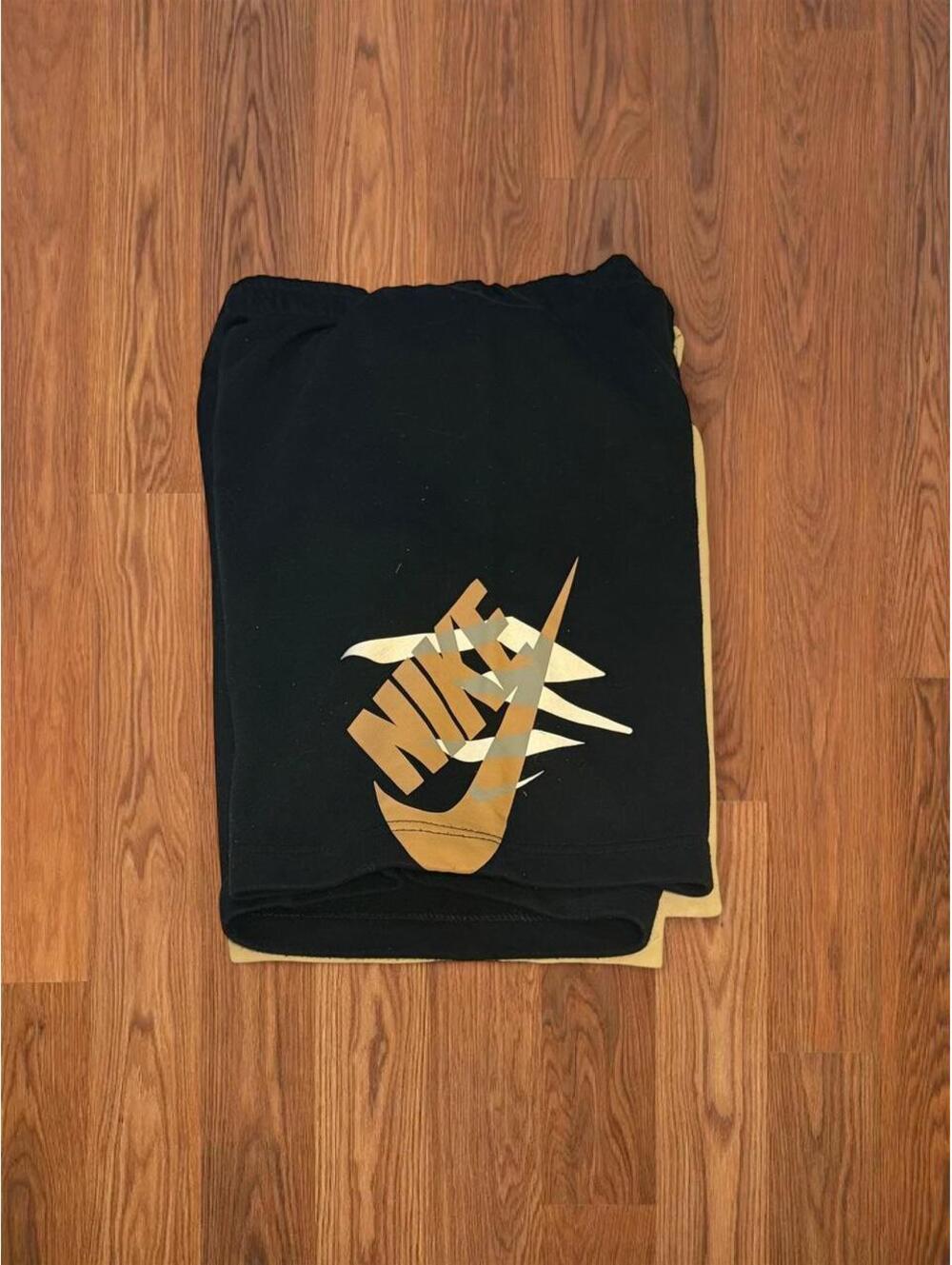 Nike 3Brand Cotton Men's Black Athletic Shorts